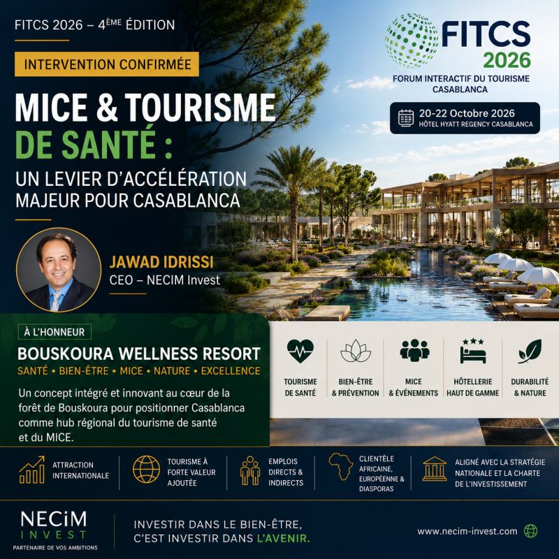 FITCS 2026: MICE and Health Tourism as Casablanca Growth Levers to 2030