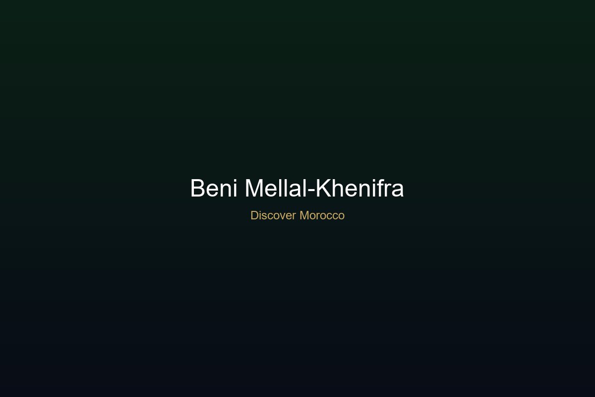 Béni Mellal-Khénifra
