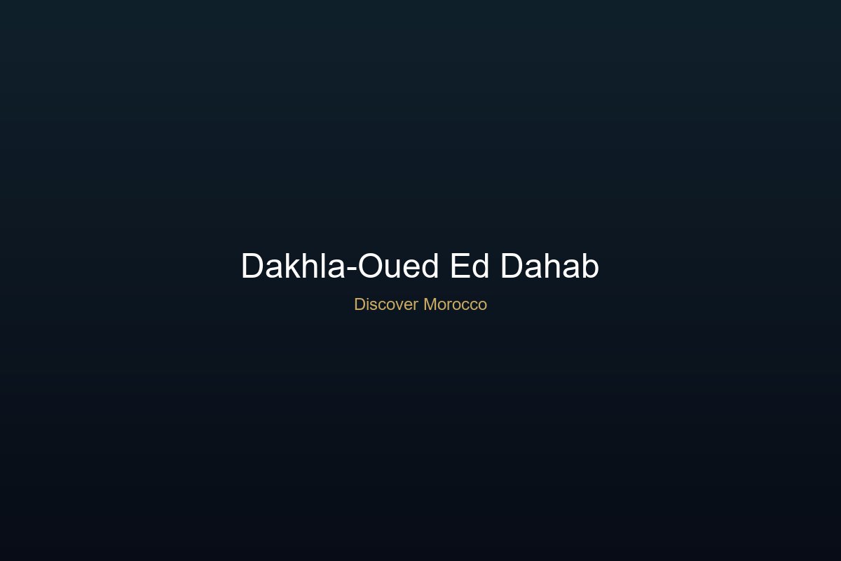 Dakhla-Oued Ed-Dahab