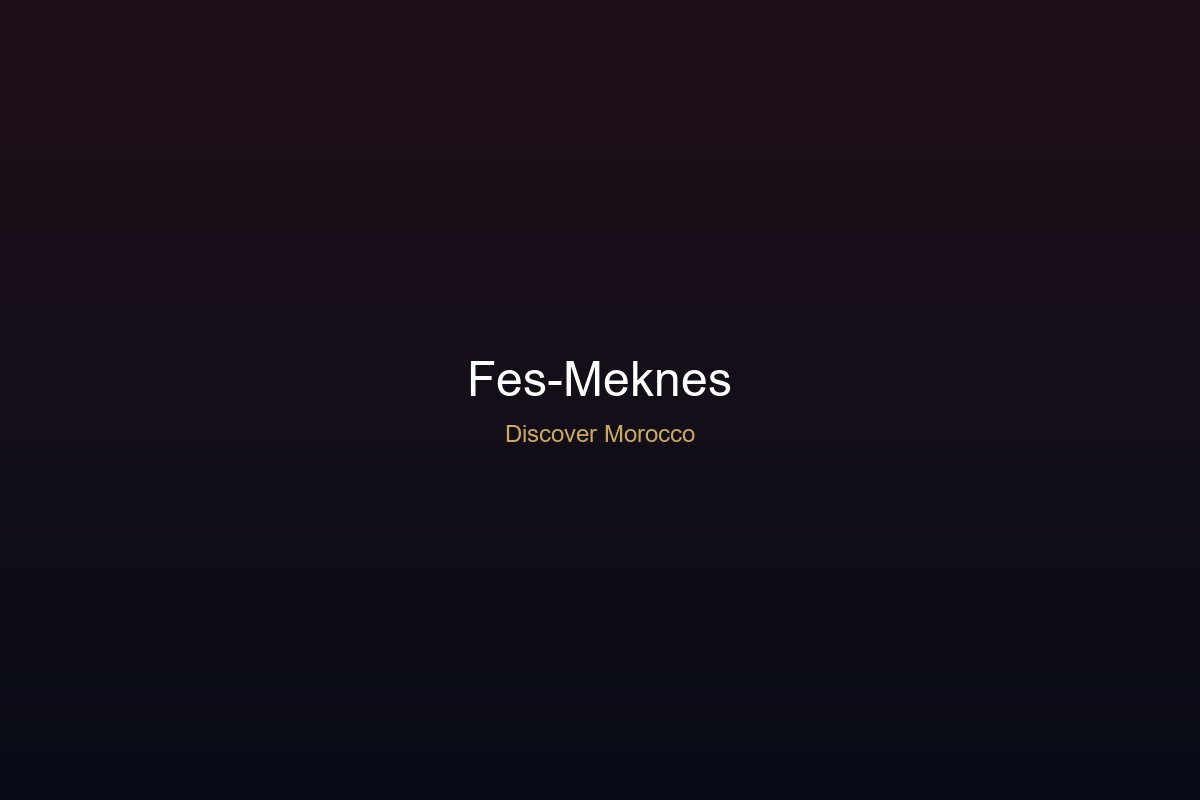 Fès-Meknès