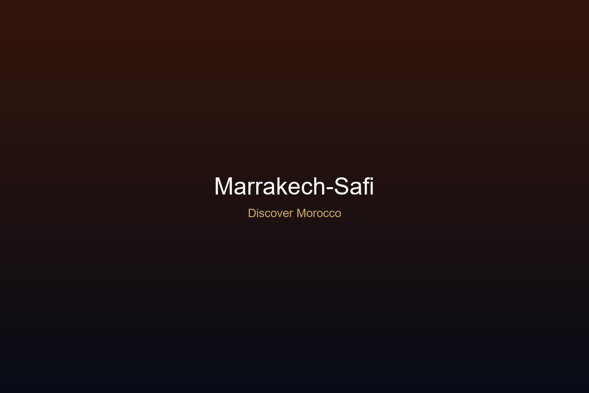 Marrakech-Safi