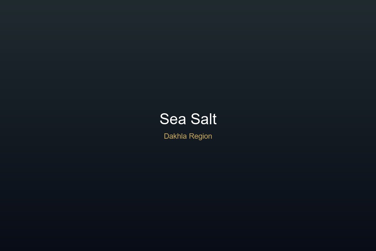 GRGH — Dakhla Salt Mine